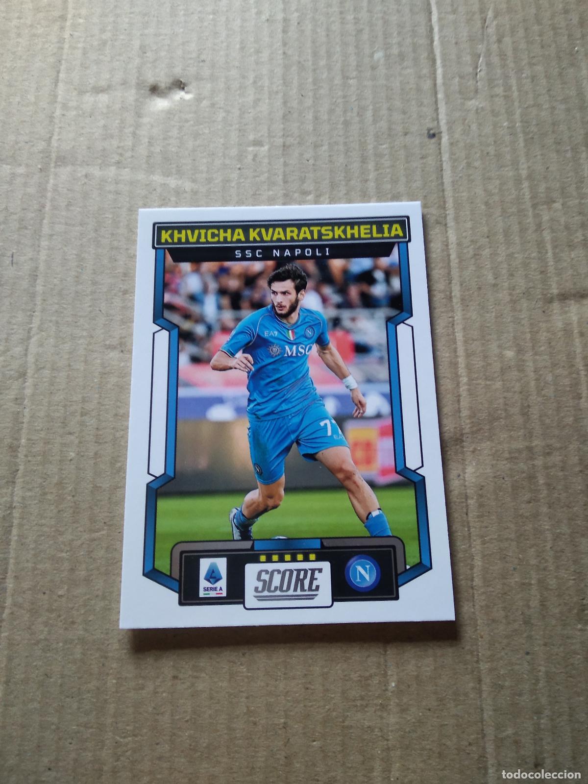 Football Stickers: 152 KVARATSKHELIA NAPOLES NAPOLI CROMO FUTBOL PANINI SCORE SERIE A 23-24 LIGA ITALIA 2023-2024