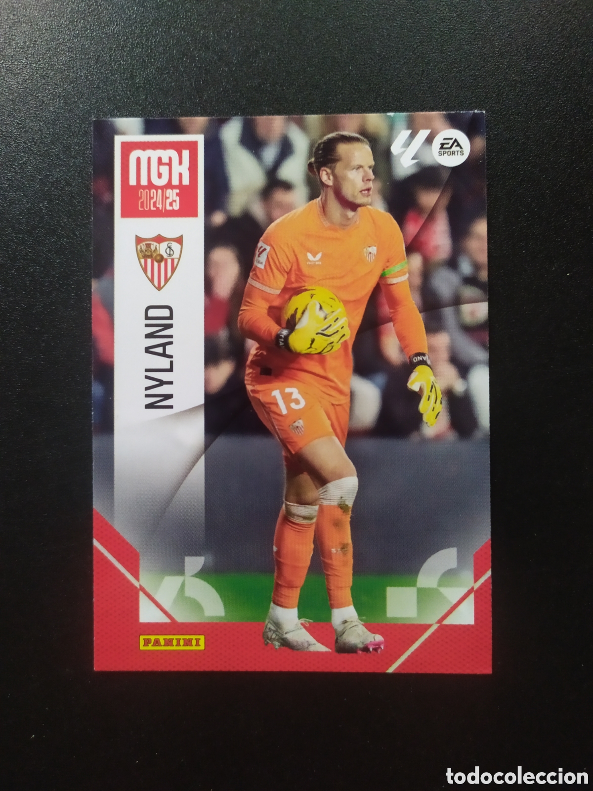 Cartes &agrave; collectionner de Football: Megacracks 2024 2025 24 25 panini Nyland n&deg; 308 Sevilla