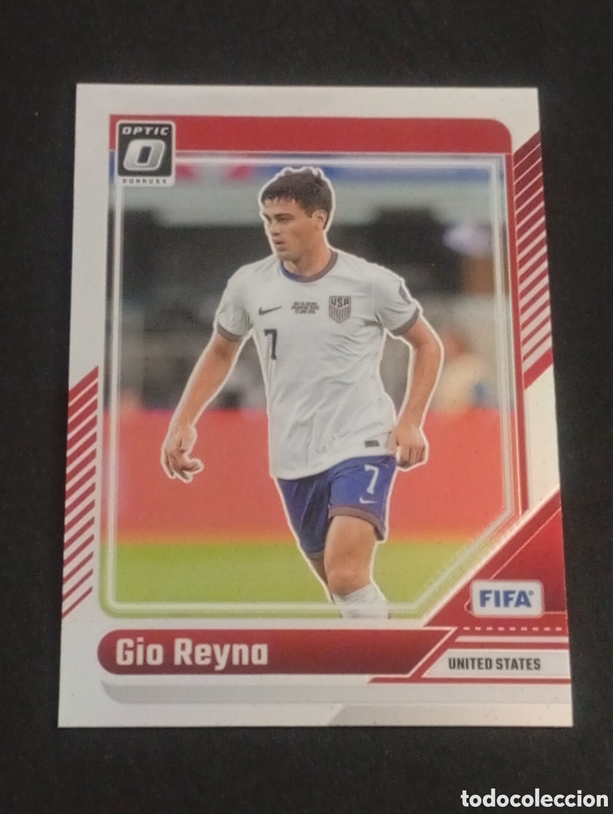 Fu&szlig;ball-Sticker: prizm 14 paralela optic GIO REYNA USA EEUU US PANINI DONRUSS 2024 2025 24 25 CROMOS CARDS TOPPS