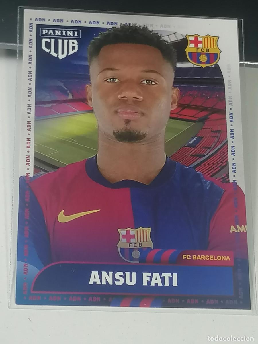Figurine di Calcio: 29 ANSU FATI CARD FC BARCELONA BAR&Ccedil;A PANINI CLUB 2025 25
