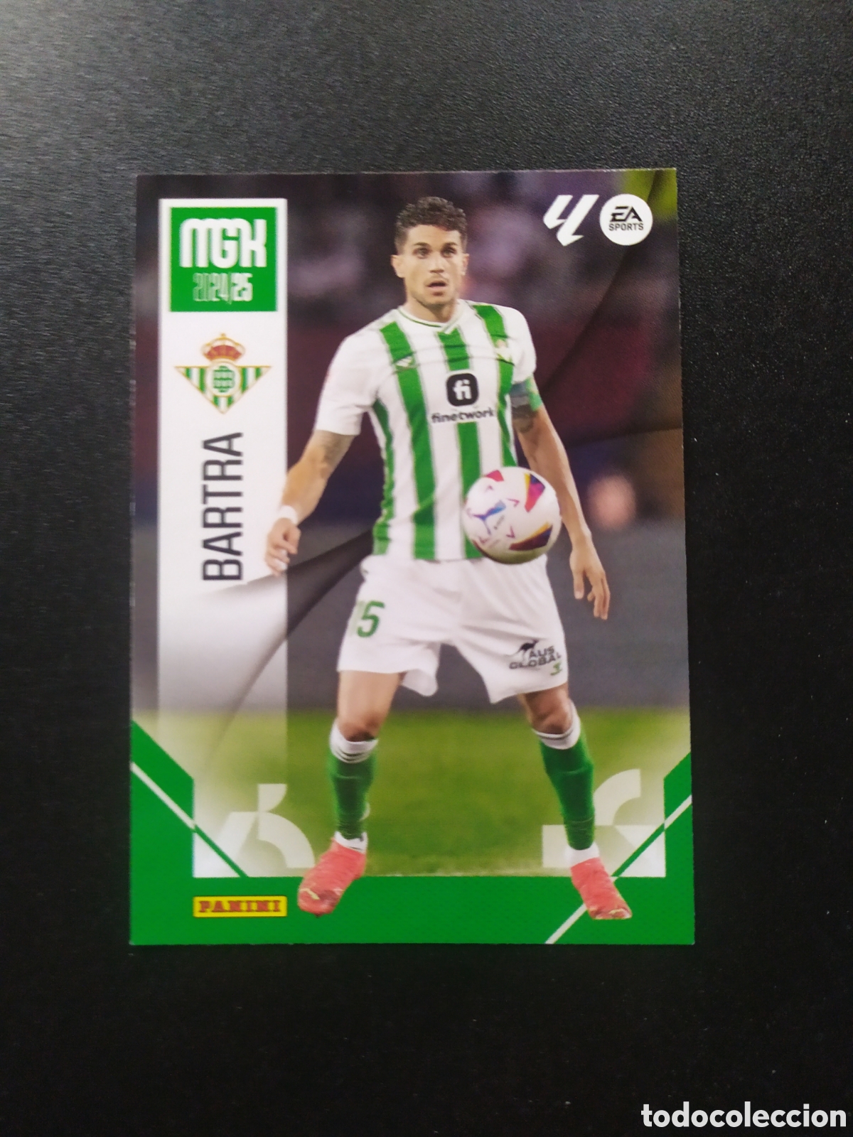 Cromos de F&uacute;tbol: Megacracks 2024 2025 24 25 panini Bartra n&deg; 96 Real Betis