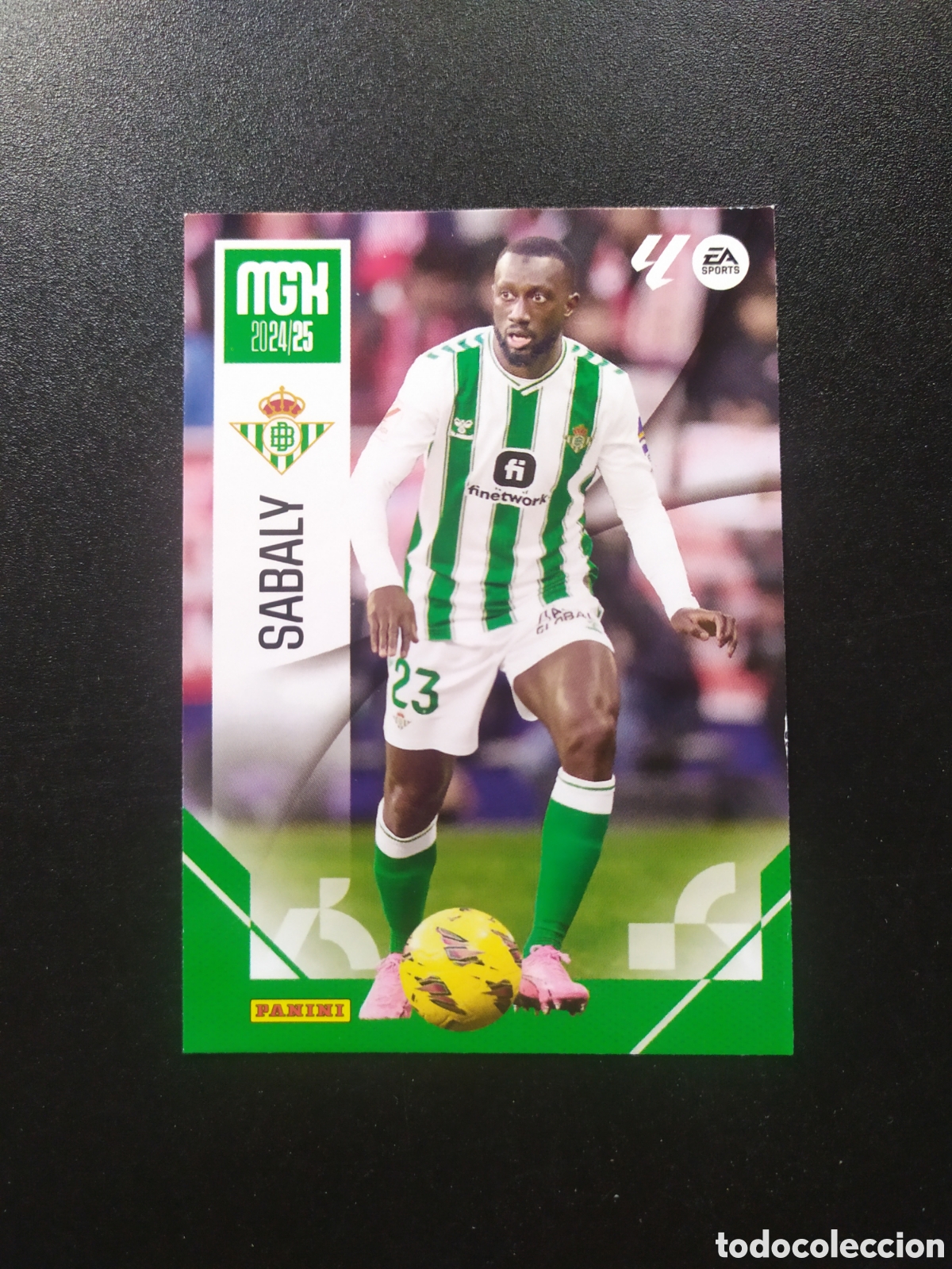 Cromos de F&uacute;tbol: Megacracks 2024 2025 24 25 panini Sabaly n&deg; 95 Real Betis
