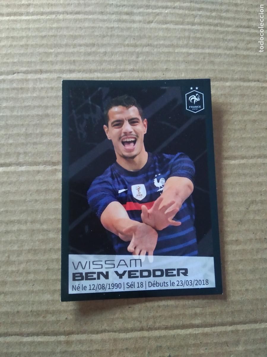 Figurine di Calcio: 66 BEN YEDDER FRANCIA CROMO FUTBOL Panini Au plus pr&egrave;s des Bleus 2022