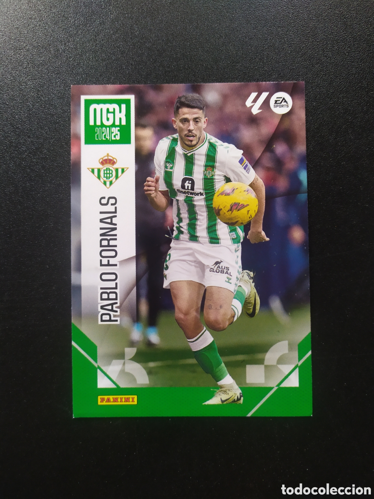 Cromos de F&uacute;tbol: Megacracks 2024 2025 24 25 panini Pablo Fornals n&deg; 101 Real Betis