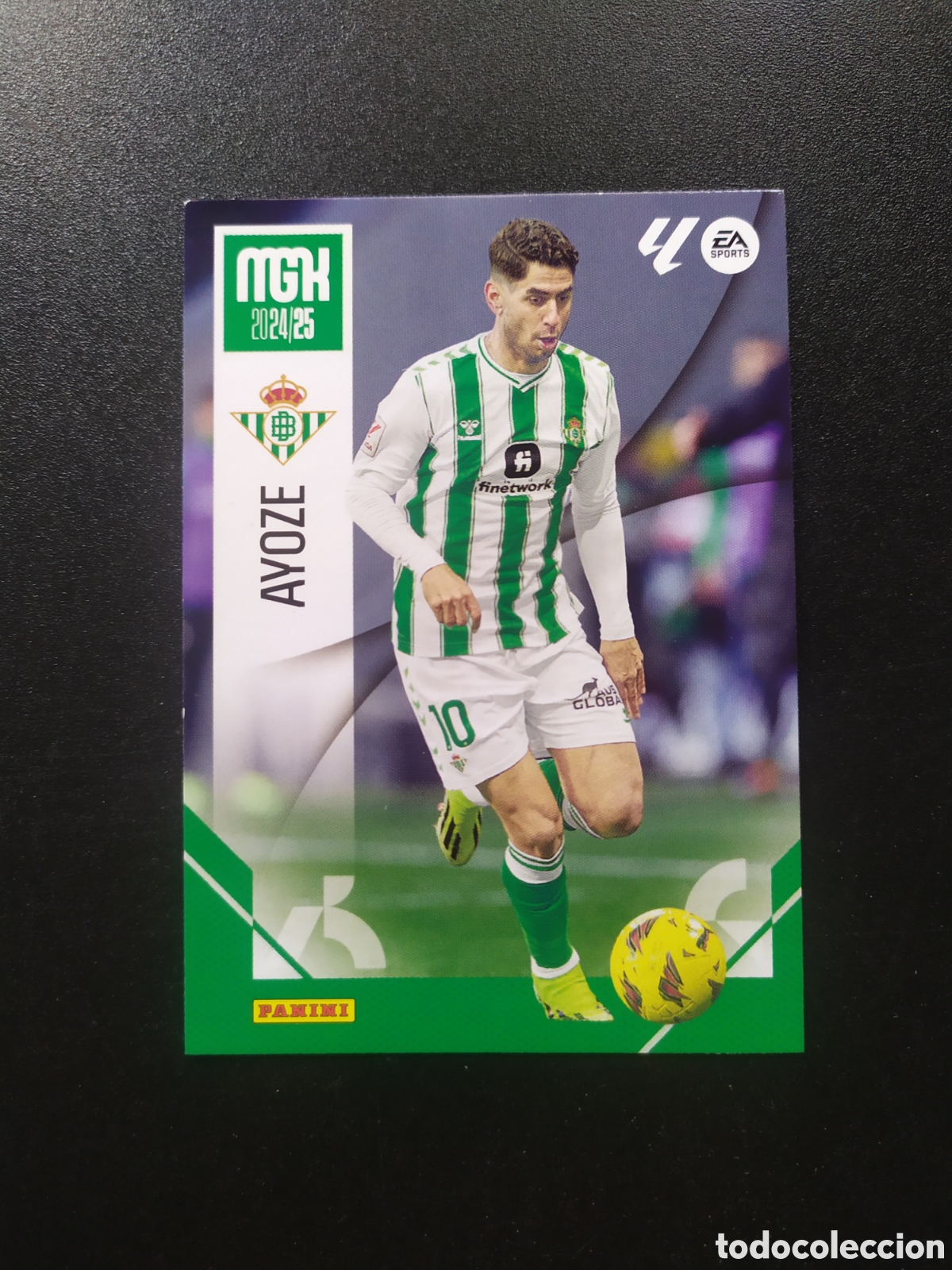 Cromos de F&uacute;tbol: Megacracks 2024 2025 24 25 panini Ayoze n&deg; 106 Real Betis