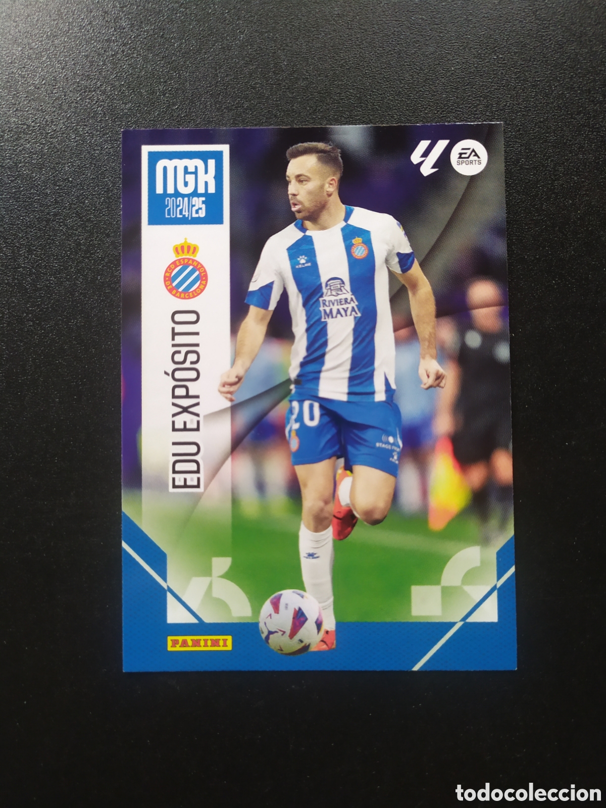 Cromos de f&uacute;tbol: Megacracks 2024 2025 24 25 panini Edu Exp&oacute;sito n&deg; 139 Espanyol