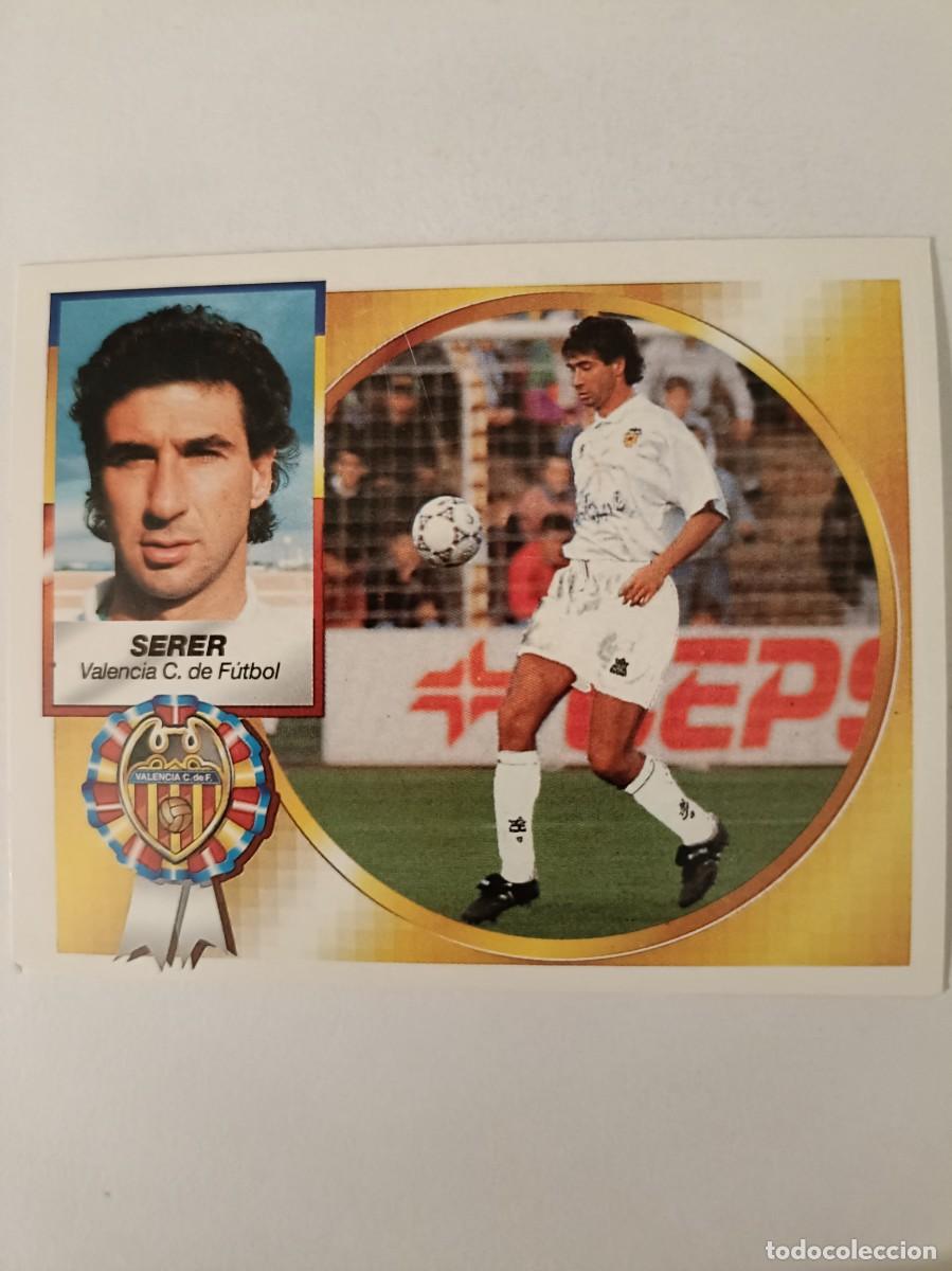 Figurine di Calcio: SERER VALENCIA C.F. LIGA 94/95 ESTE