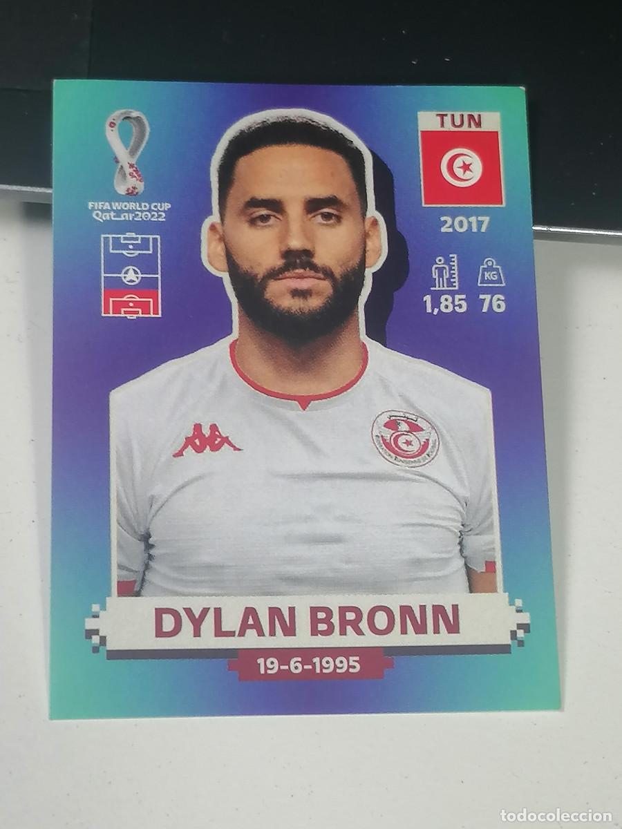 Figurine di Calcio: TUN 5 TUN5 DYLAN BRONN TUNEZ PANINI MUNDIAL WORLD CUP QATAR 2022 STICKER