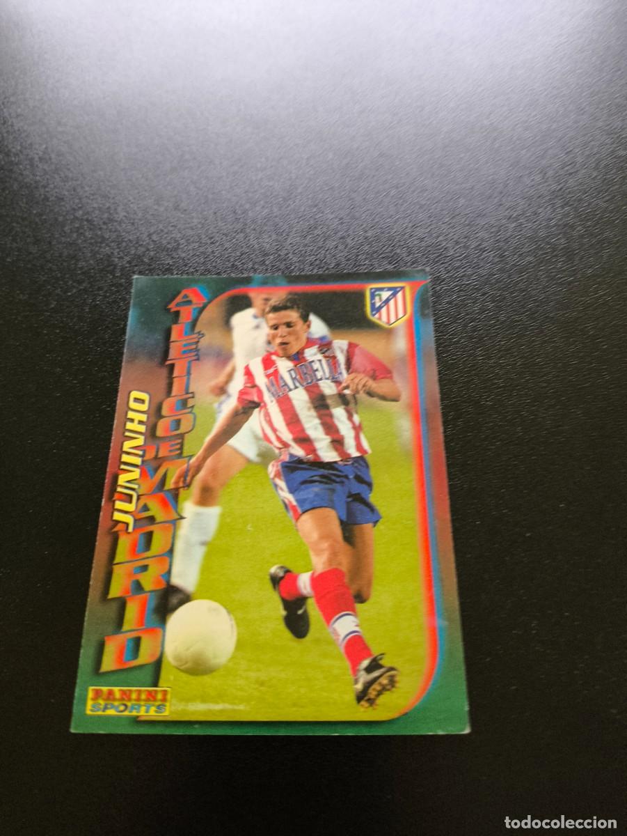 Figurine di Calcio: 45 JUNINHO ATLETICO DE MADRID PANINI LIGA F&Uacute;TBOL 99 1998 1999 98 NO ESTE ADRENALYN MEGACRACKS