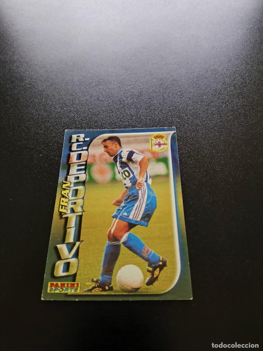 Fu&szlig;ball-Sticker: 109 FRAN DEPORTIVO CORU&Ntilde;A PANINI LIGA F&Uacute;TBOL 99 1998 1999 98 NO ESTE ADRENALYN MEGACRACKS
