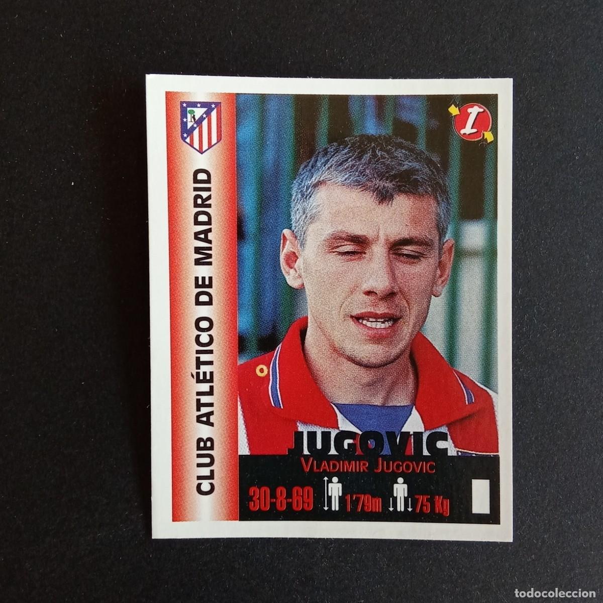Cromos de f&uacute;tbol: CROMO EQUIPOS DE EUROPA 1999 PANINI 40 JUGOVIC ATLETICO MADRID NUNCA PEGADO