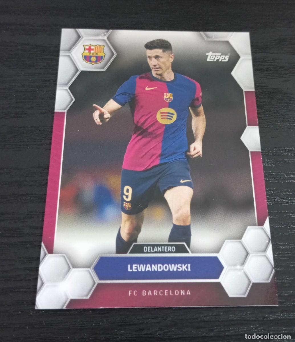 Fu&szlig;ball-Sticker: -BARCELONA TOPPS FAN SET 24-25 : 20 LEWANDOWSKI ( BARCELONA BASE )