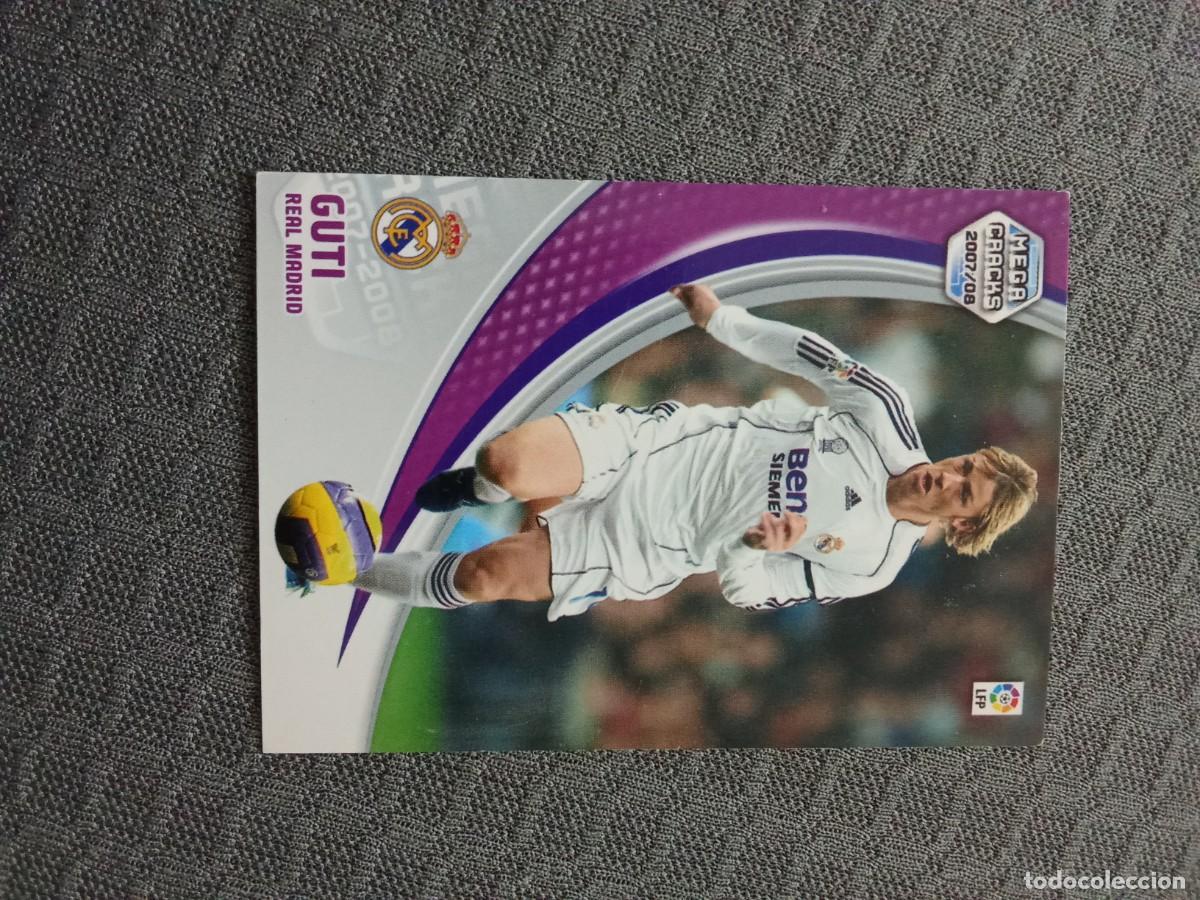 Cromos de F&uacute;tbol: 175 Guti real Madrid megacracks 2007-08