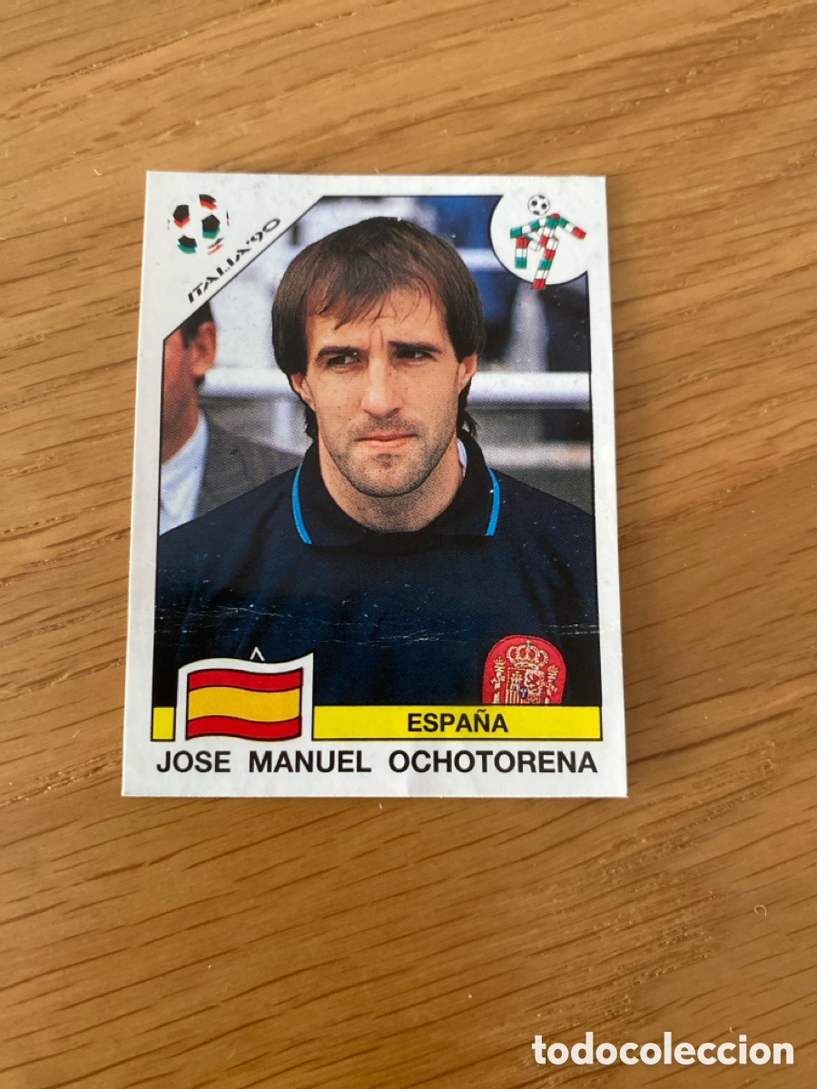 Figurine di Calcio: Cromo panini mundial Italia 90 n&uacute;mero 346 Ochotorena - Stickers album world cup Italy 1990