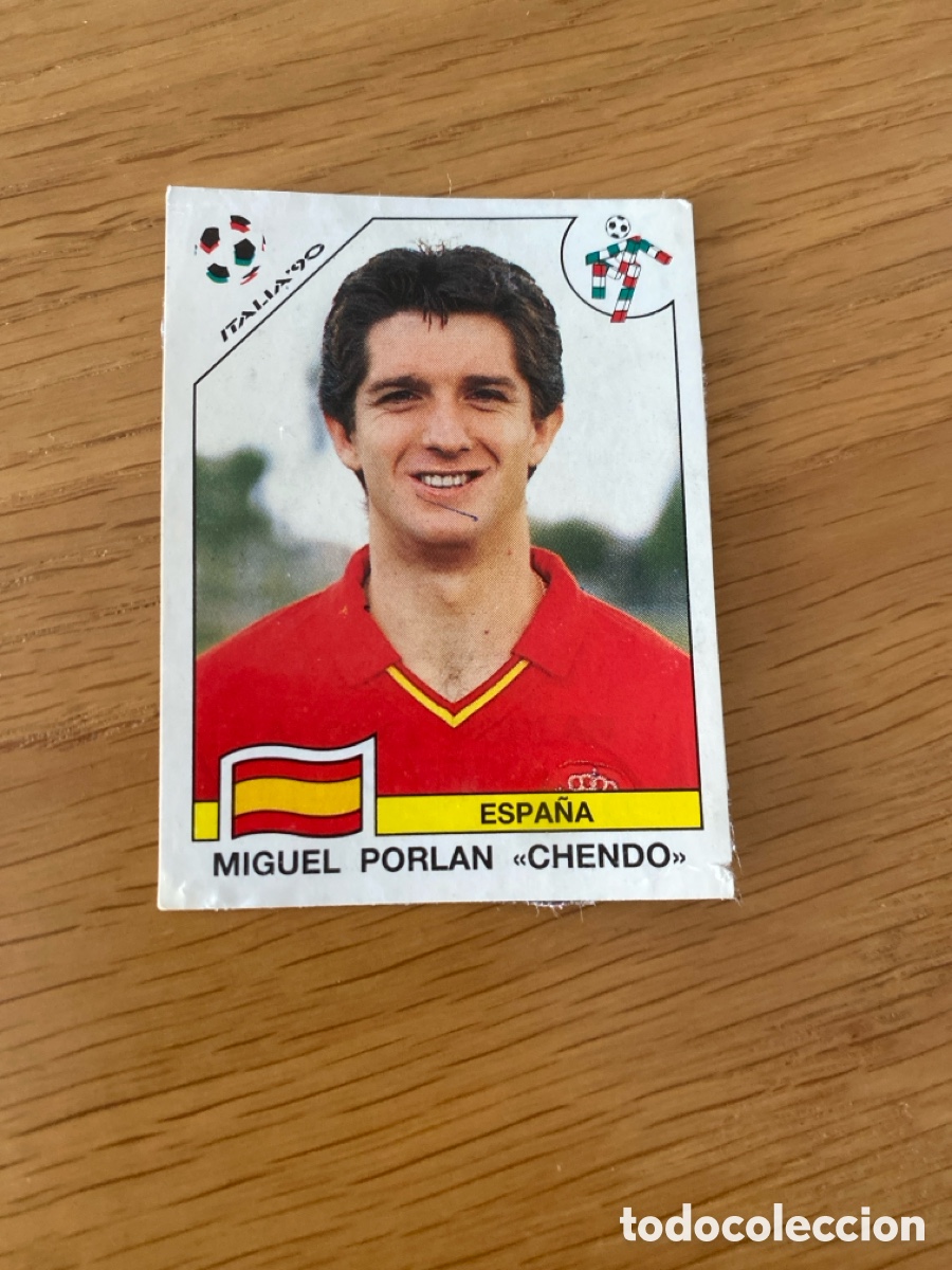 Cartes &agrave; collectionner de Football: Cromo panini mundial Italia 90 n&uacute;mero 348 Chendo - Stickers album world cup Italy 1990