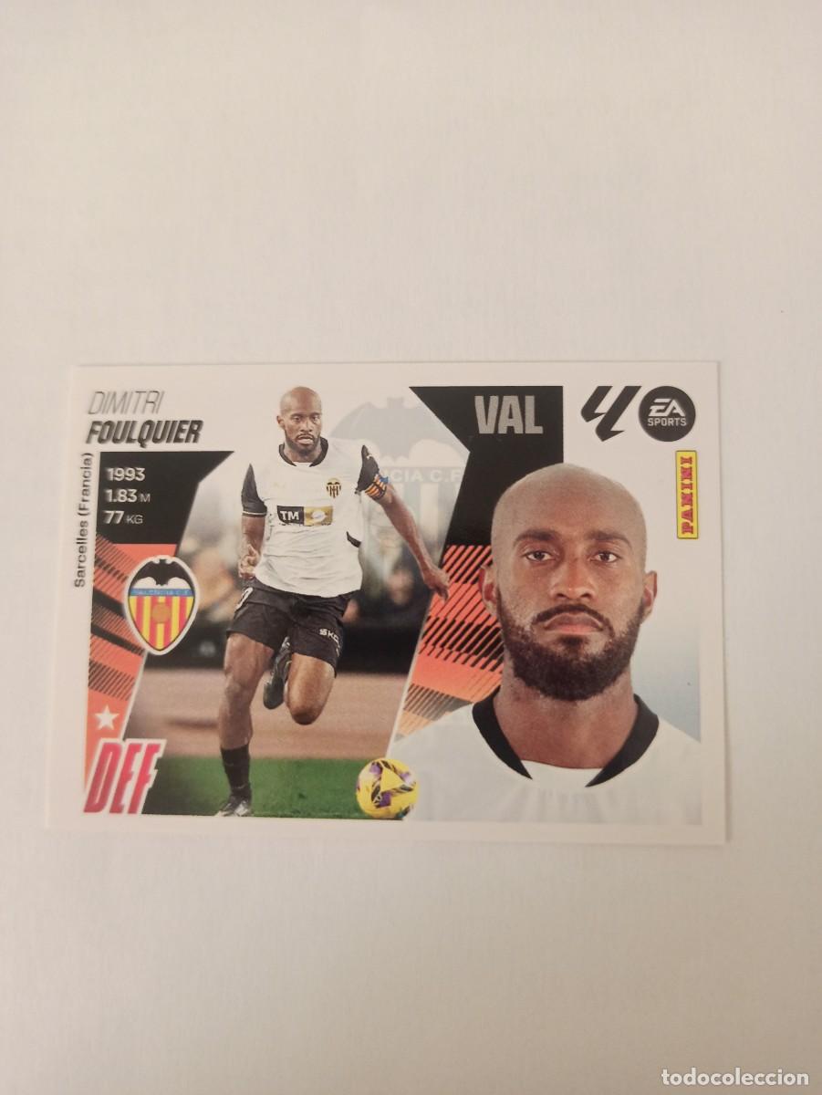 Fu&szlig;ball-Sticker: Foulquier 5 b - Valencia - LIGA ESTE 2025 2026 - 25 26 - PANINI