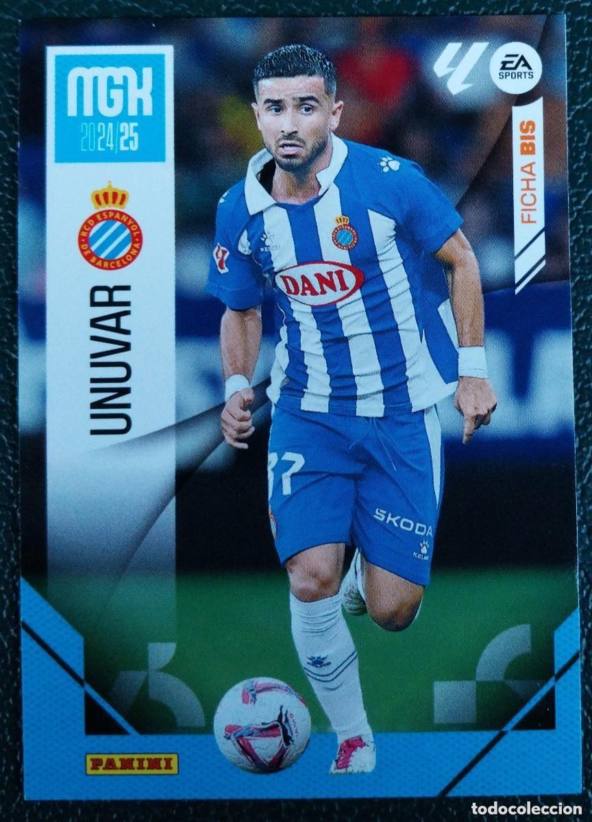 Figurine di Calcio: 141 BIS UNUVAR RCD ESPANYOL FICHAS ALBUM MEGACRACKS 2024 2025 MGK 24 25