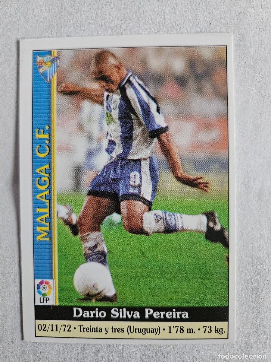 Cromos de f&uacute;tbol: 547 DARIO SILVA MALAGA UH ULTIMA HORA CROMOS ALBUM MUNDICROMO FICHAS LIGA FUTBOL 1999 2000 99 00
