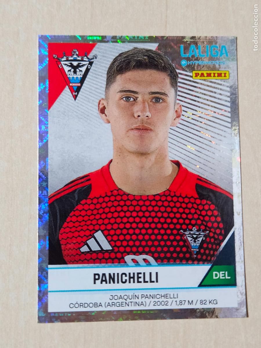 Cromos de F&uacute;tbol: N&ordm; 323 PANICHELLI - CROMO - LIGA HYPERMOTION 2024 2025 SEGUNDA DIVISION 24 25 - MIRANDES