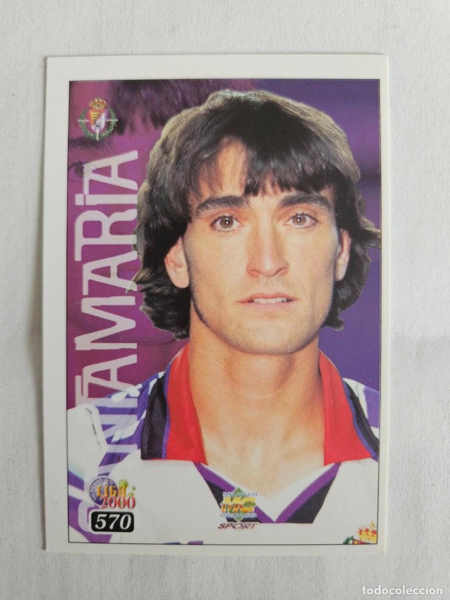 Fu&szlig;ball-Sticker: FICHAS LIGA 2000 TOP ONCE N&ordm; 570 SANTAMARIA VALLADOLID 99-00 MUNDICROMO 1999-2000 NUEVO