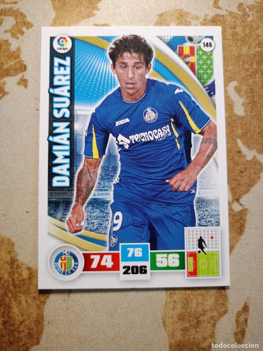 Fu&szlig;ball-Sticker: Getafe 146 DAMI&Aacute;N SU&Aacute;REZ Adrenalyn 2015-16