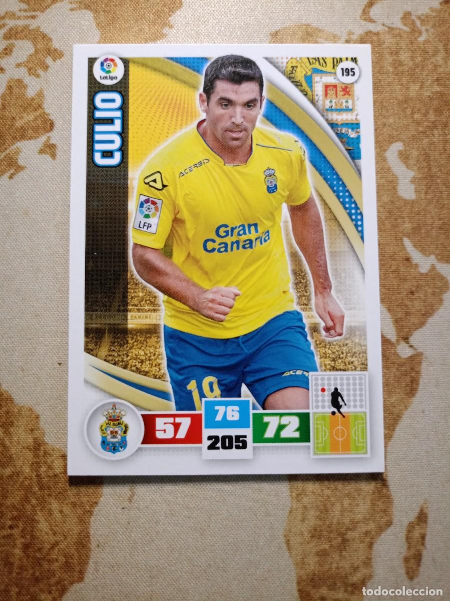 Cromos de f&uacute;tbol: Las Palmas 195 CULIO Adrenalyn 2015-16