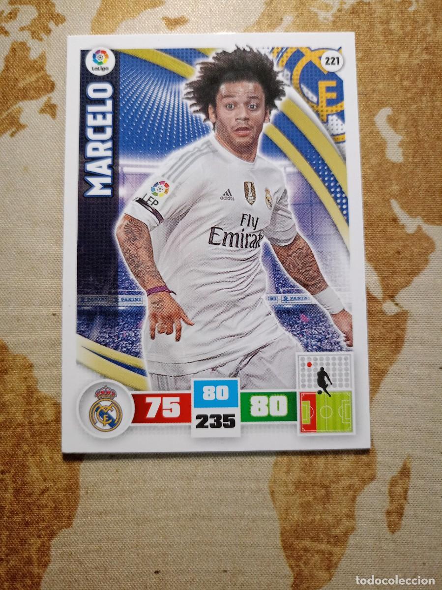 Cartes &agrave; collectionner de Football: Real Madrid 221 MARCELO Adrenalyn 2015-16