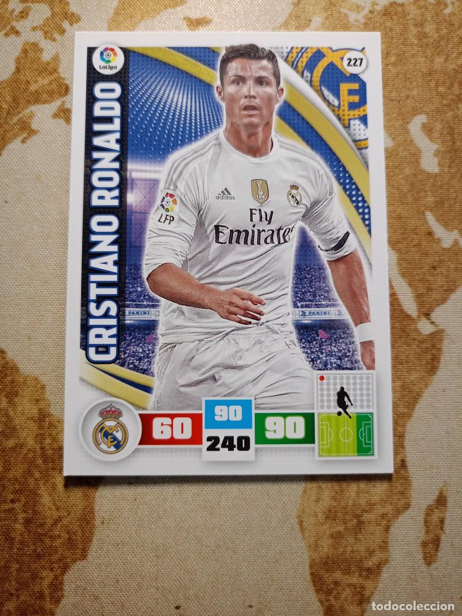 Cromos de F&uacute;tbol: Real Madrid 227 CRISTIANO RONALDO Adrenalyn 2015-16