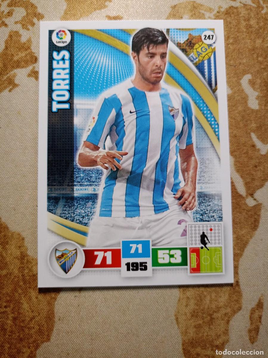 Figurine di Calcio: M&aacute;laga 247 TORRES Adrenalyn 2015-16