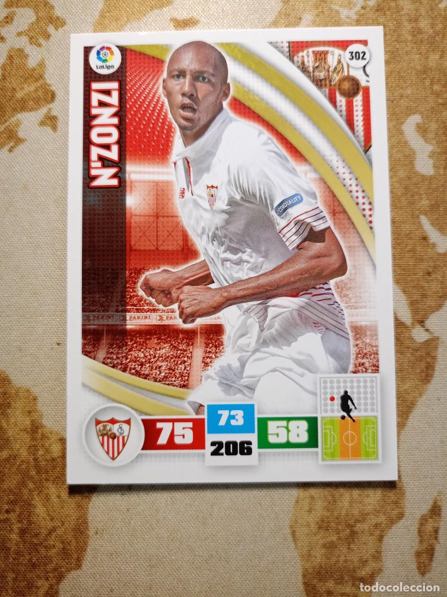 Cromos de f&uacute;tbol: Sevilla 302 NZONZI Adrenalyn 2015-16 - Foto 1