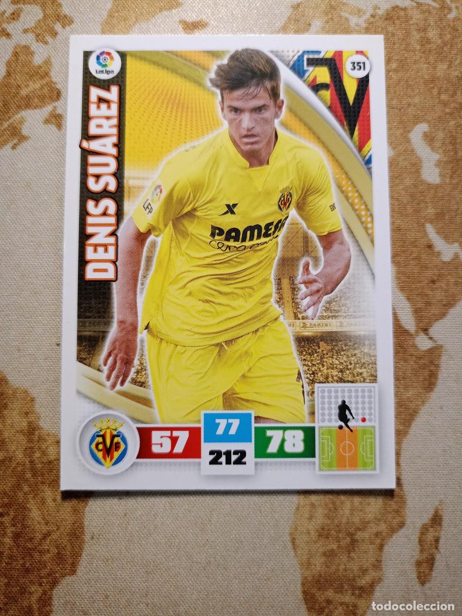 Cromos de f&uacute;tbol: Villarreal 351 DENIS SU&Aacute;REZ Adrenalyn 2015-16