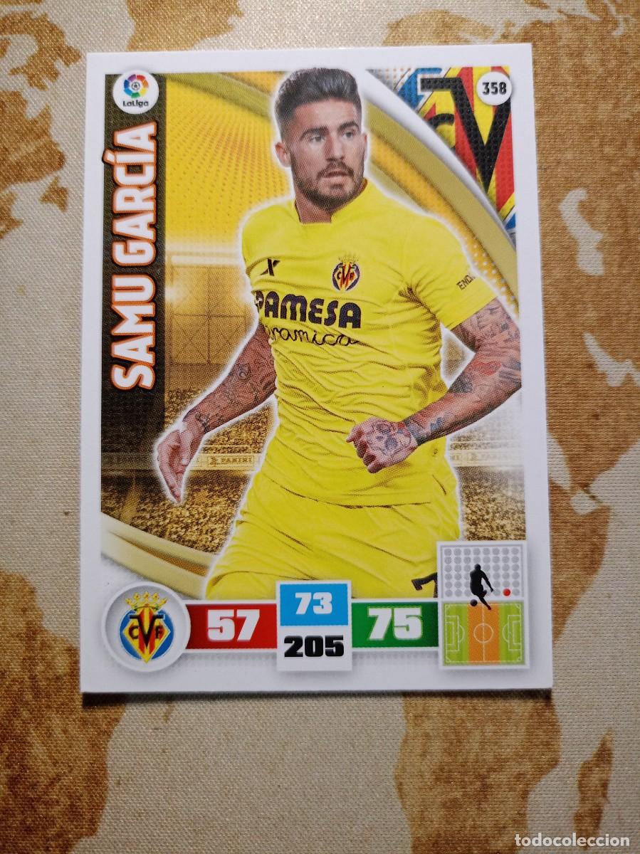 Fu&szlig;ball-Sticker: Villarreal 358 SAMU GARC&Iacute;A Adrenalyn 2015-16