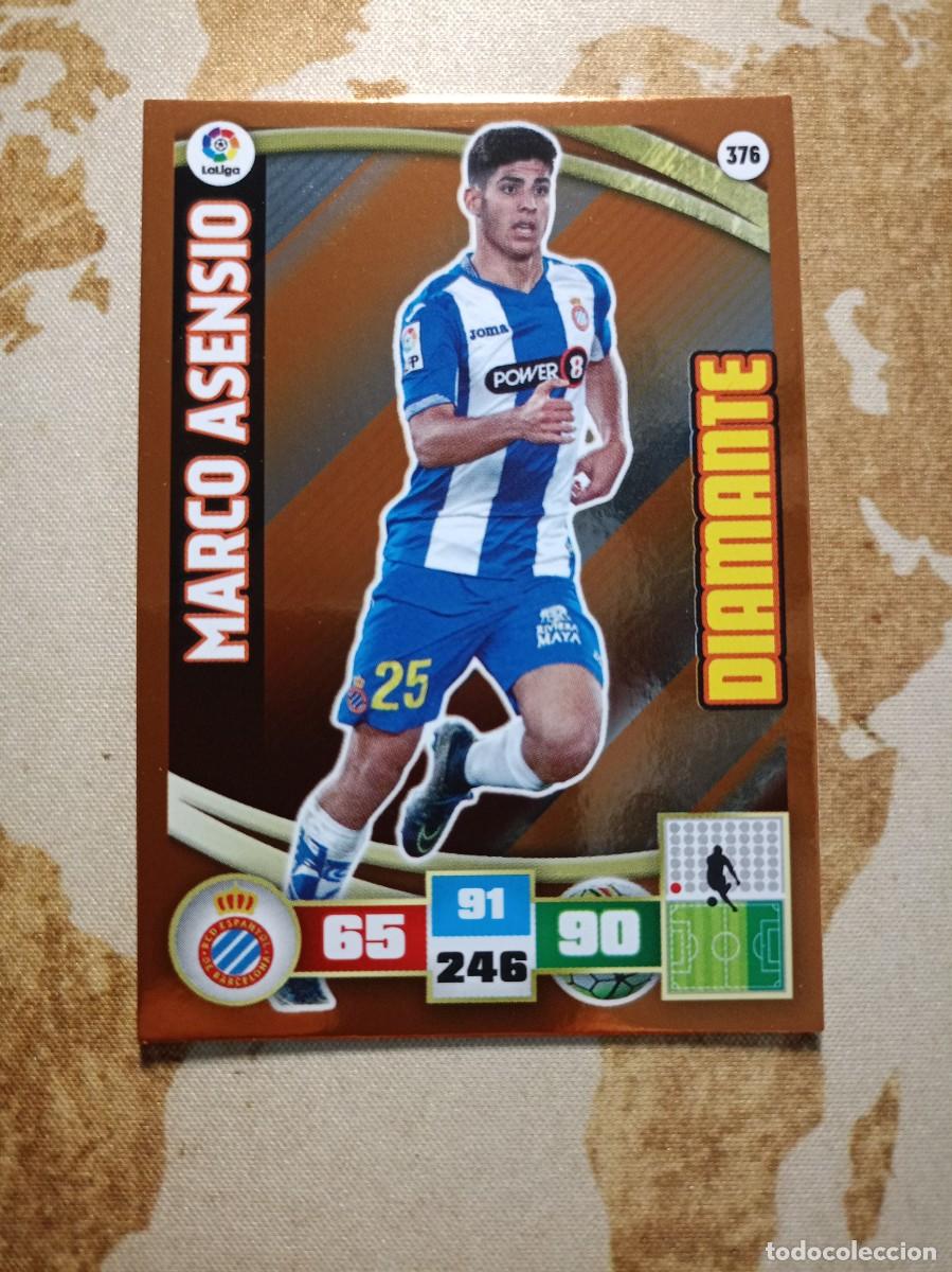 Cromos de f&uacute;tbol: Diamante 376 MARCO ASENSIO Adrenalyn 2015-16