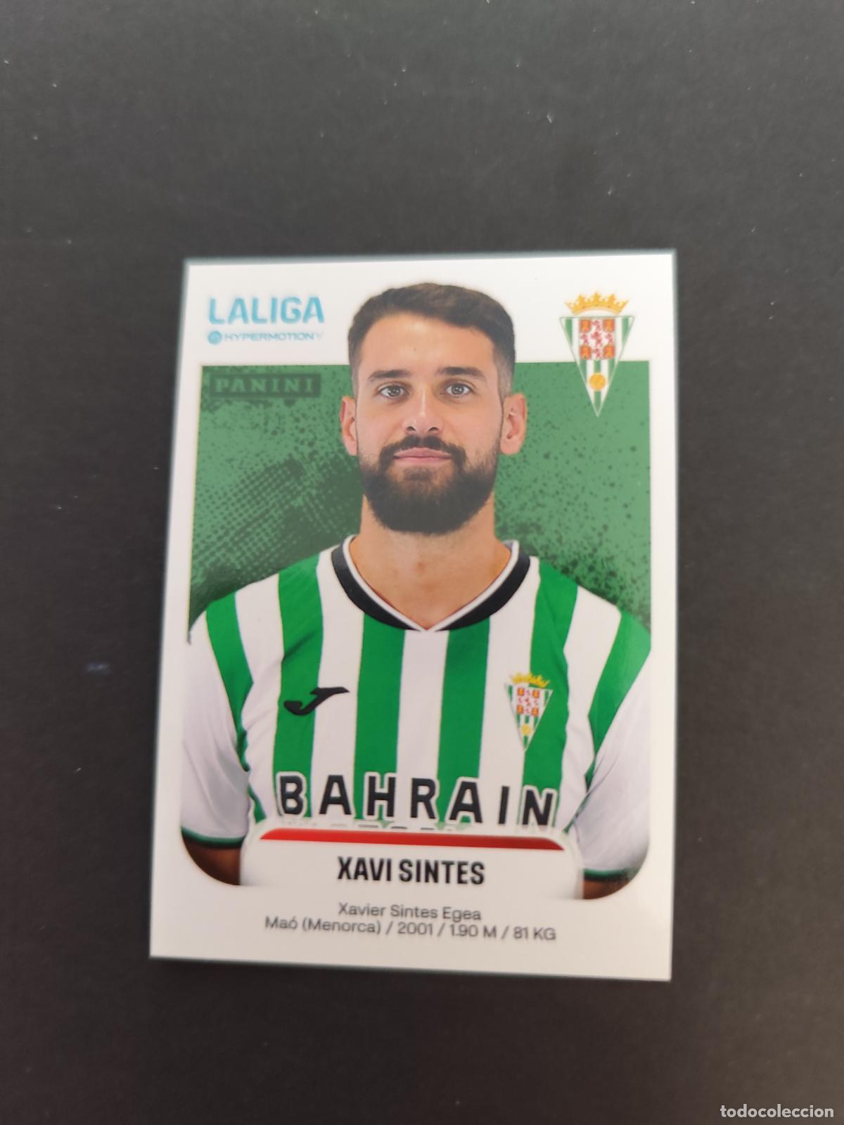 Cromos de F&uacute;tbol: 142 XAVI SINTES C&Oacute;RDOBA SEGUNDA 2&ordf; DIVISI&Oacute;N LIGA HYPERMOTION 2025 2026 25 26 PEDIDO M&Iacute;NIMO 2&euro;