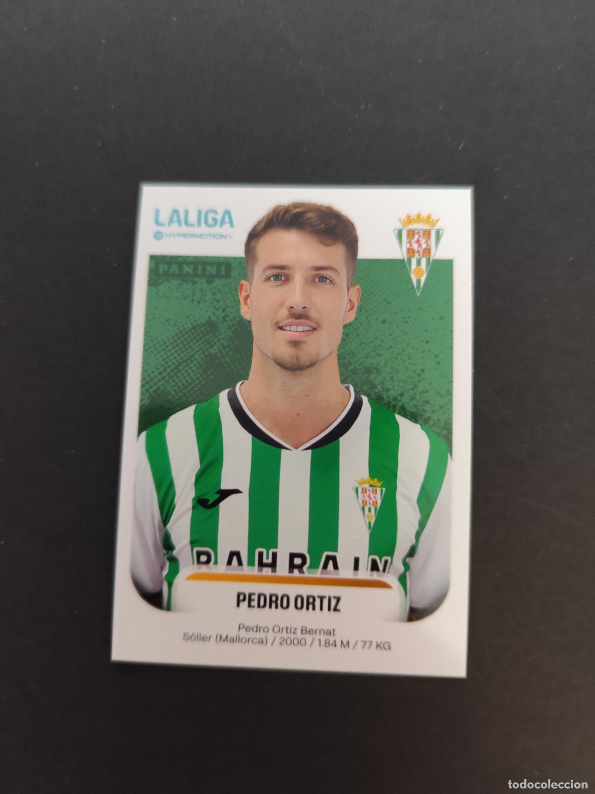 Figurine di Calcio: 147 PEDRO ORTIZ C&Oacute;RDOBA SEGUNDA 2&ordf; DIVISI&Oacute;N LIGA HYPERMOTION 2025 2026 25 26 PEDIDO M&Iacute;NIMO 2&euro;