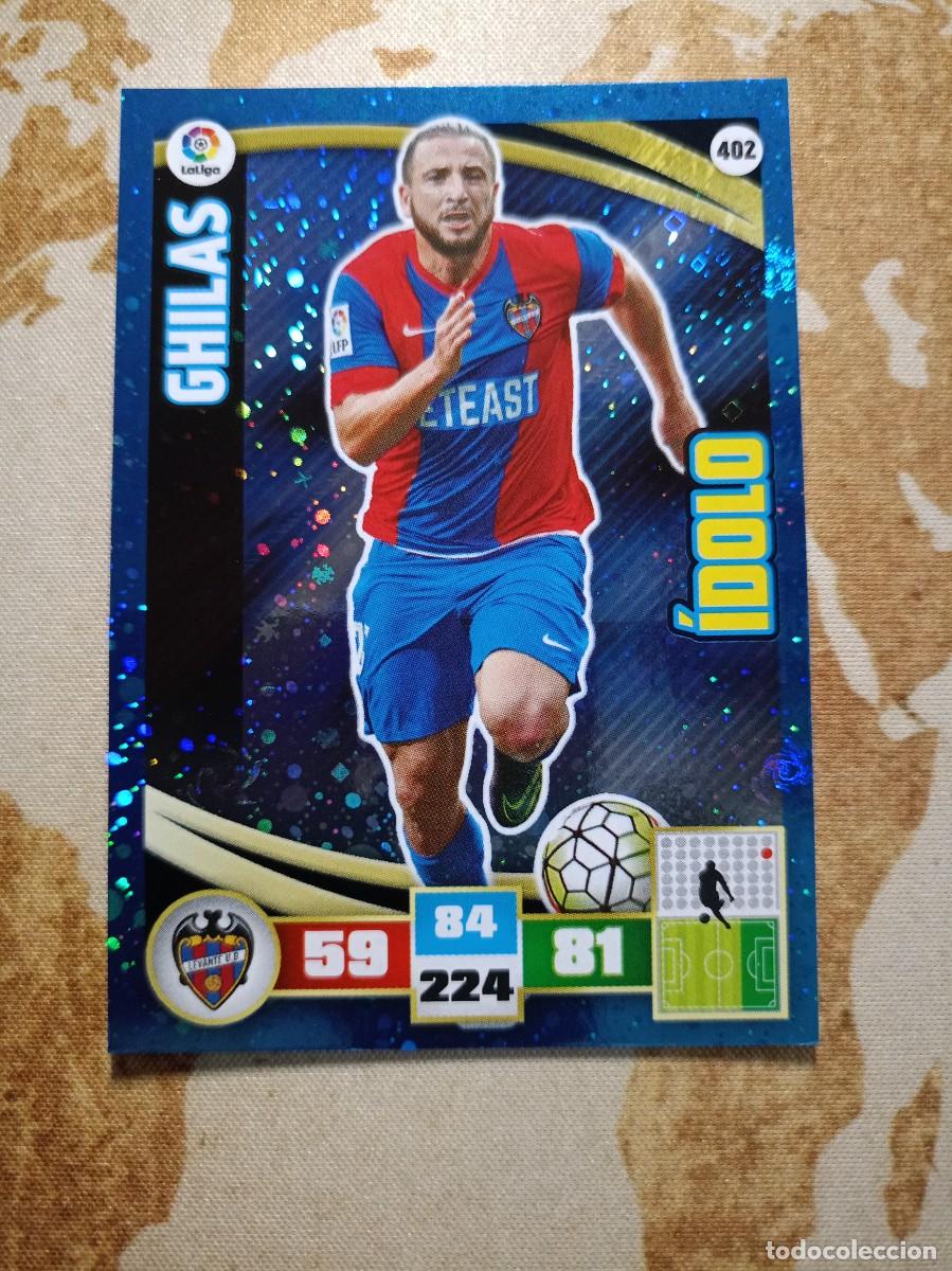Fu&szlig;ball-Sticker: &Iacute;dolo 402 GHILAS Adrenalyn 2015-16