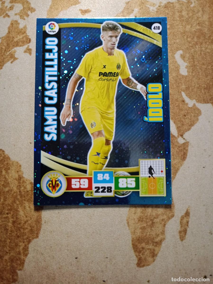 Fu&szlig;ball-Sticker: &Iacute;dolo 418 SAMU CASTILLEJO Adrenalyn 2015-16