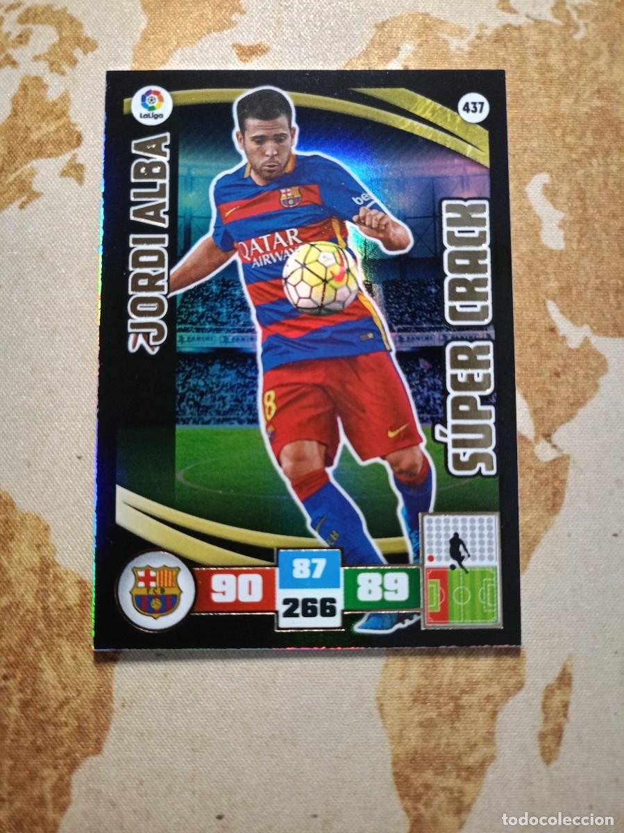 Figurine di Calcio: S&uacute;per Crack 437 JORDI ALBA Adrenalyn 2015-16