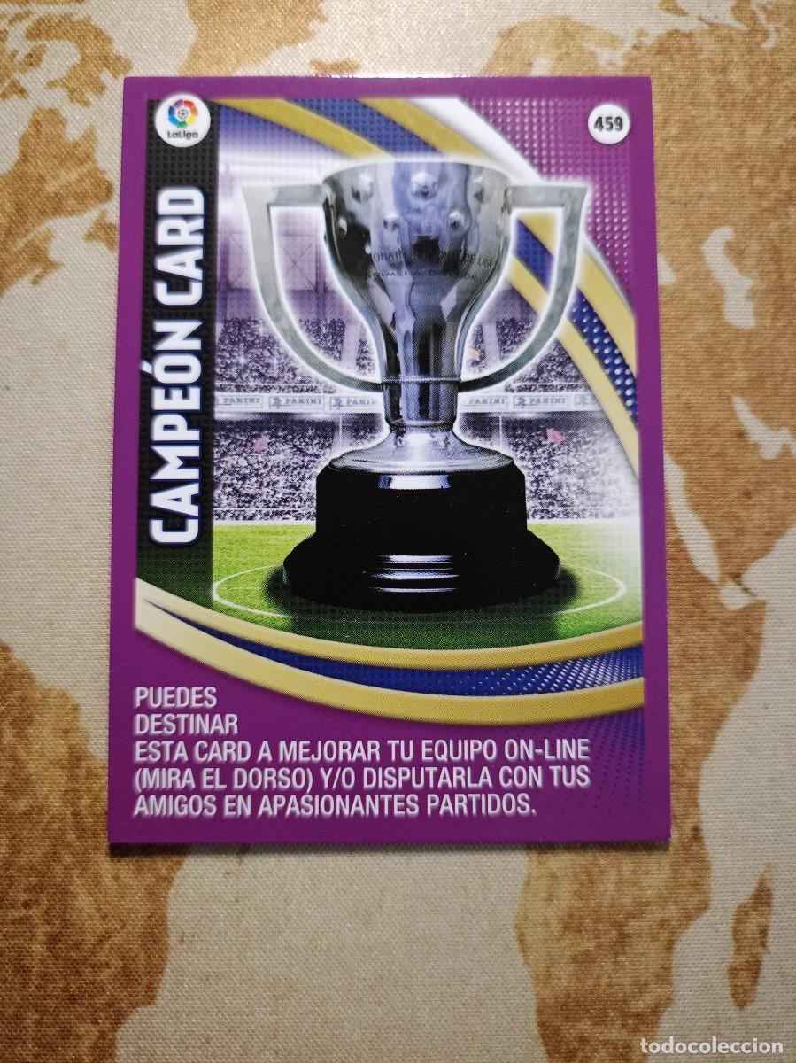 Figurine di Calcio: Campe&oacute;n card 459 Adrenalyn 2015-16