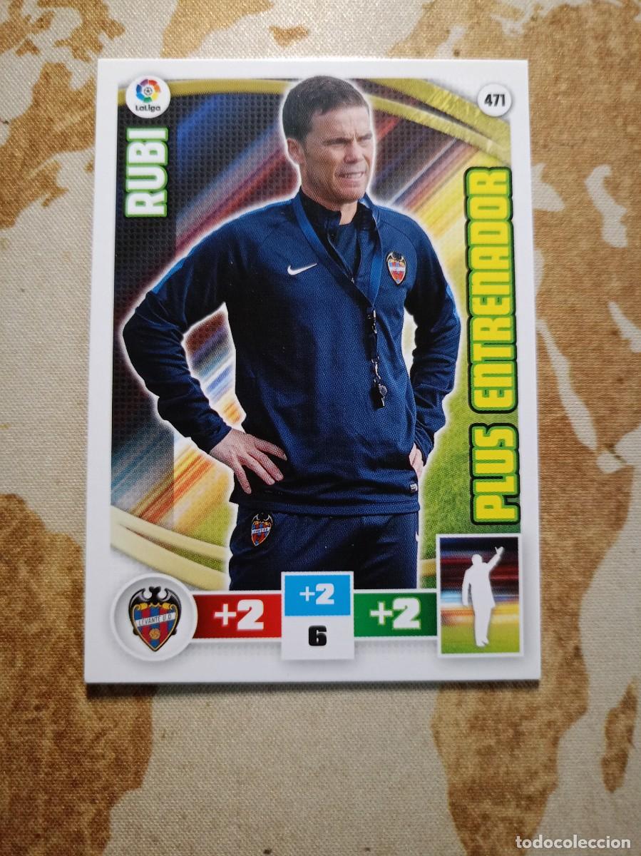 Cromos de f&uacute;tbol: Plus Entrenador 471 RUB&Iacute; Adrenalyn 2015-16