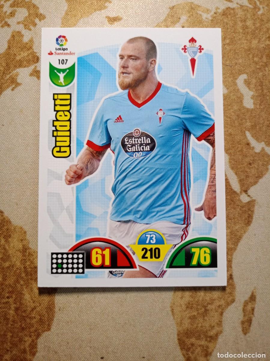 Cromos de f&uacute;tbol: Celta 107 GUIDETTI Adrenalyn 2017-18 - Foto 1