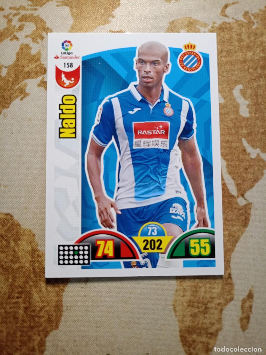 Fu&szlig;ball-Sticker: Espanyol 158 NALDO Adrenalyn 2017-18