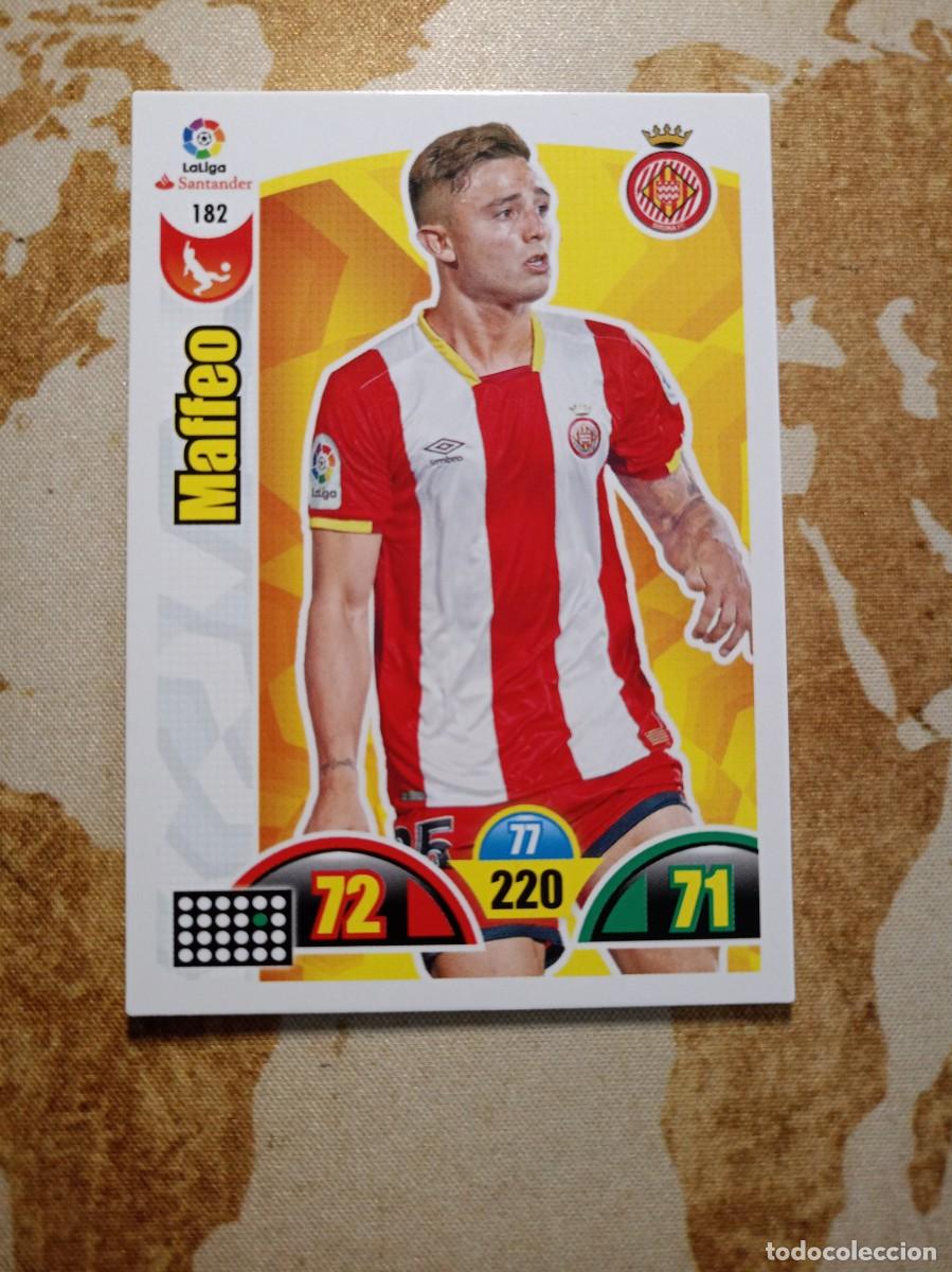 Fu&szlig;ball-Sticker: Girona 182 MAFFEO Adrenalyn 2017-18