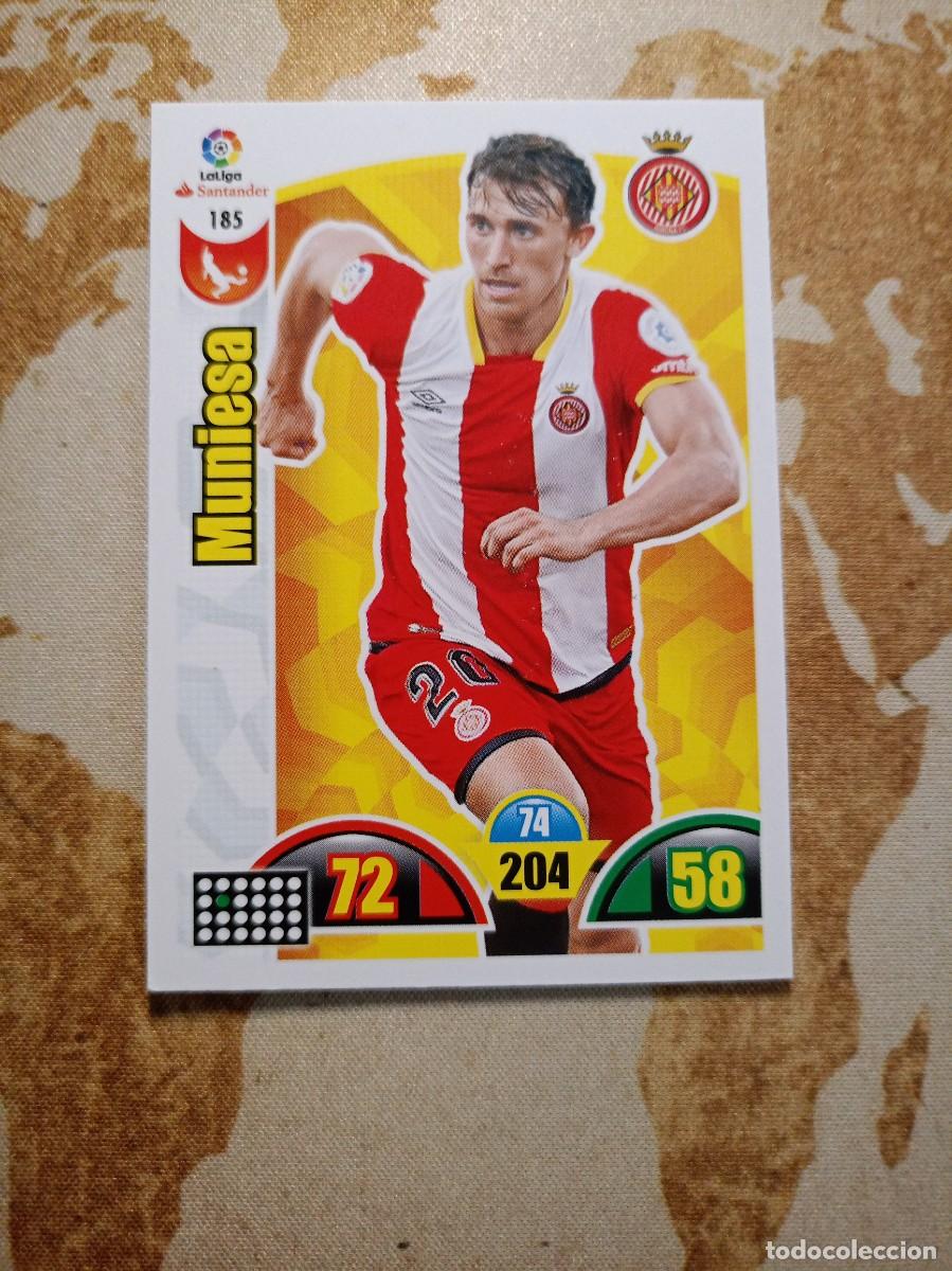 Cromos de F&uacute;tbol: Girona 185 MUNIESA Adrenalyn 2017-18