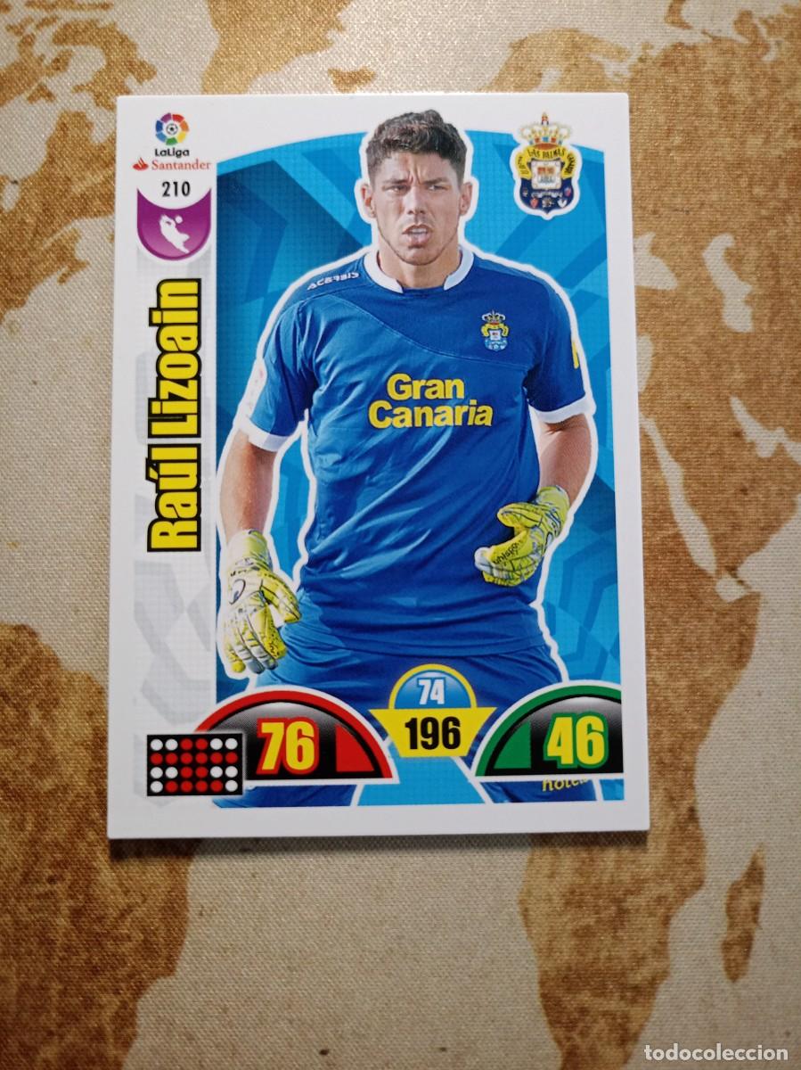 Fu&szlig;ball-Sticker: Las Palmas 210 RA&Uacute;L LIZOAIN Adrenalyn 2017-18
