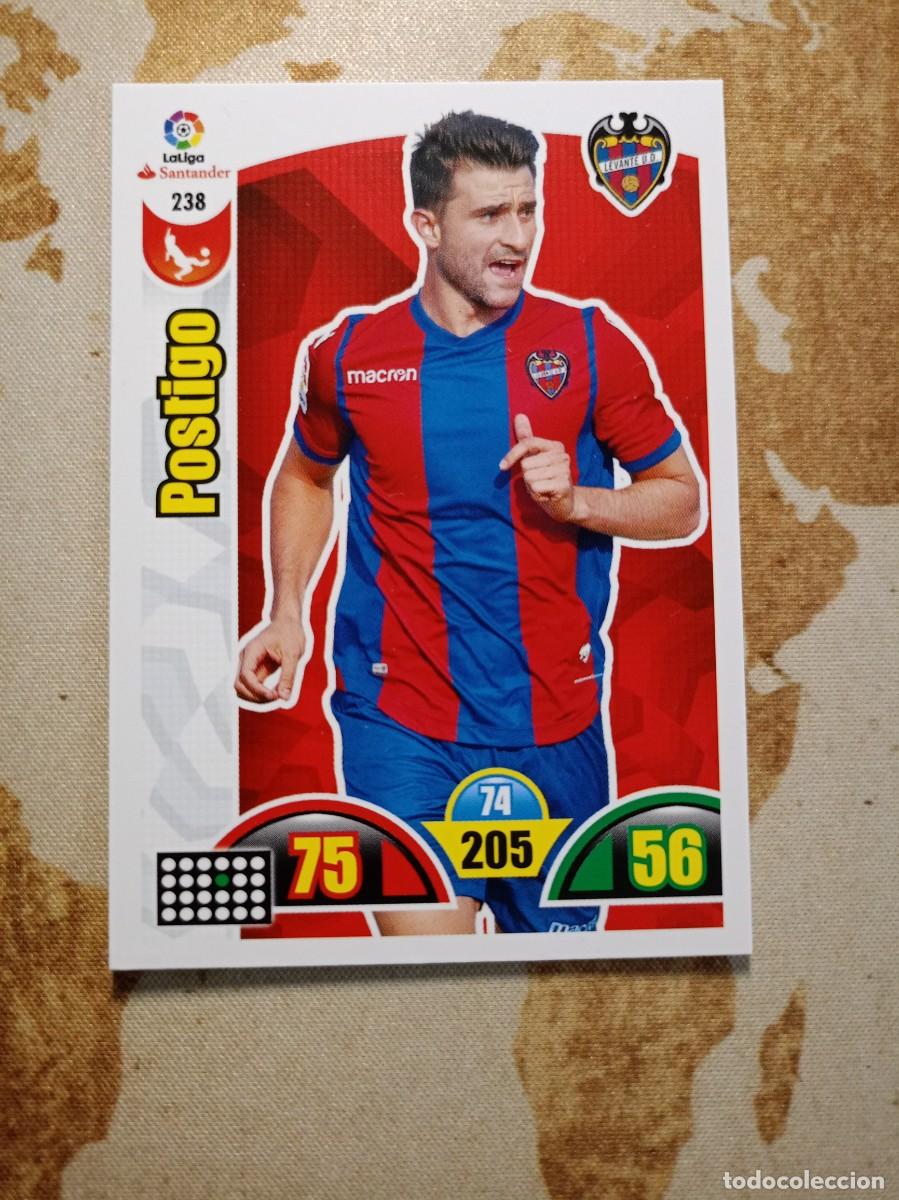 Figurine di Calcio: Levante 238 POSTIGO Adrenalyn 2017-18