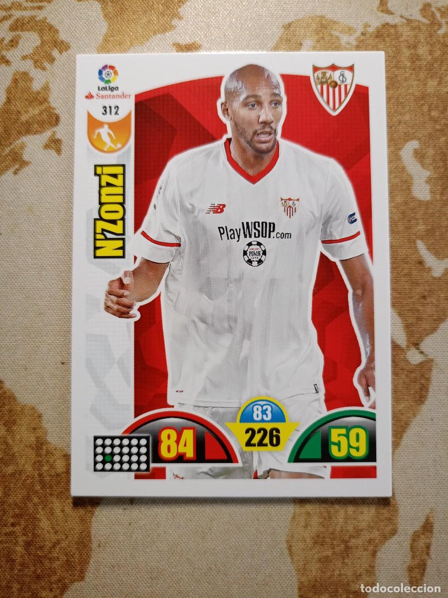 Cromos de f&uacute;tbol: Sevilla 312 NZONZI Adrenalyn 2017-18 - Foto 1