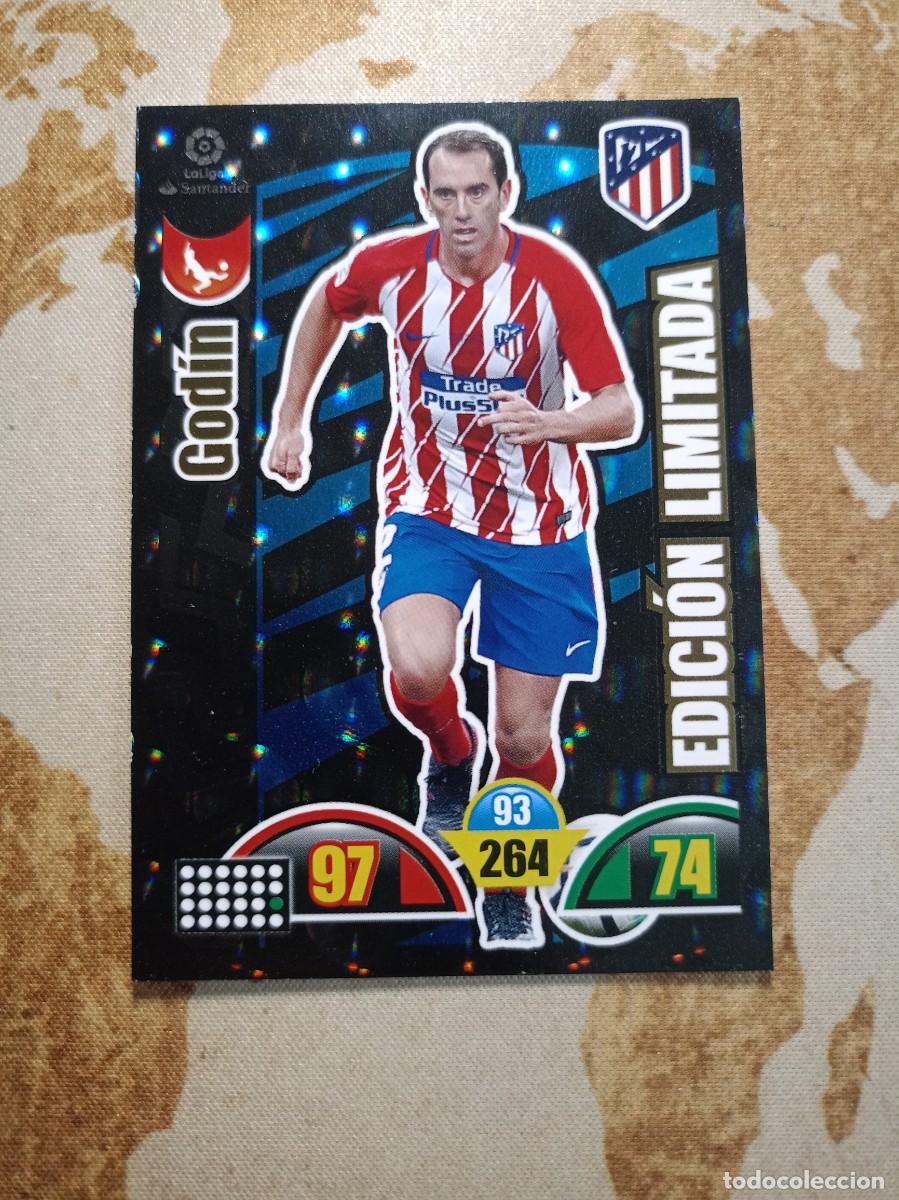 Fu&szlig;ball-Sticker: Edici&oacute;n Limitada GODIN Adrenalyn 2017-18