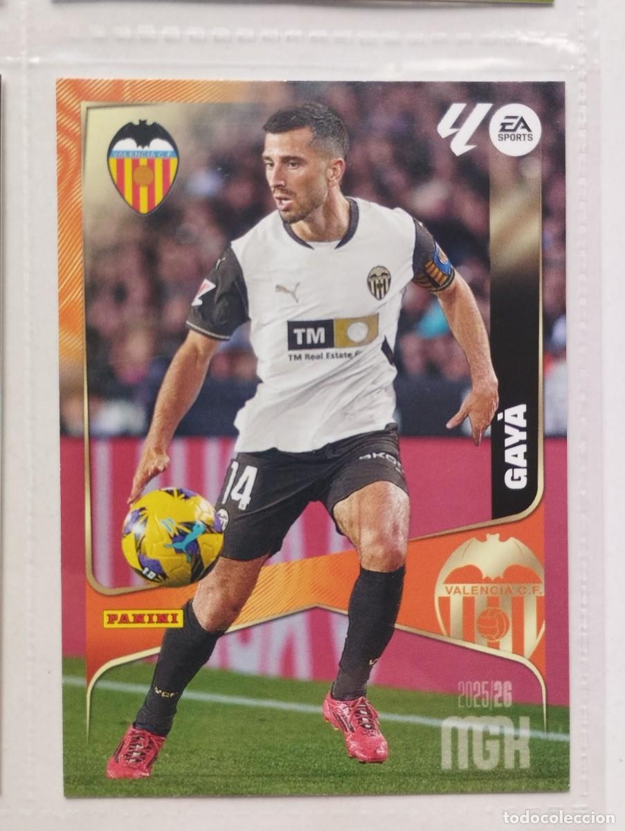 Cromos de Futebol: CROMO CARD MGK MEGACRACKS 25 26 PANINI 2025 2026 VALENCIA 351 GAYA