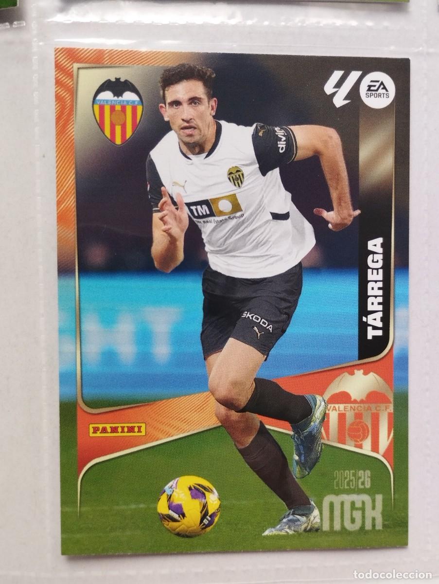 Figurine di Calcio: CROMO CARD MGK MEGACRACKS 25 26 PANINI 2025 2026 VALENCIA 350 TARREGA